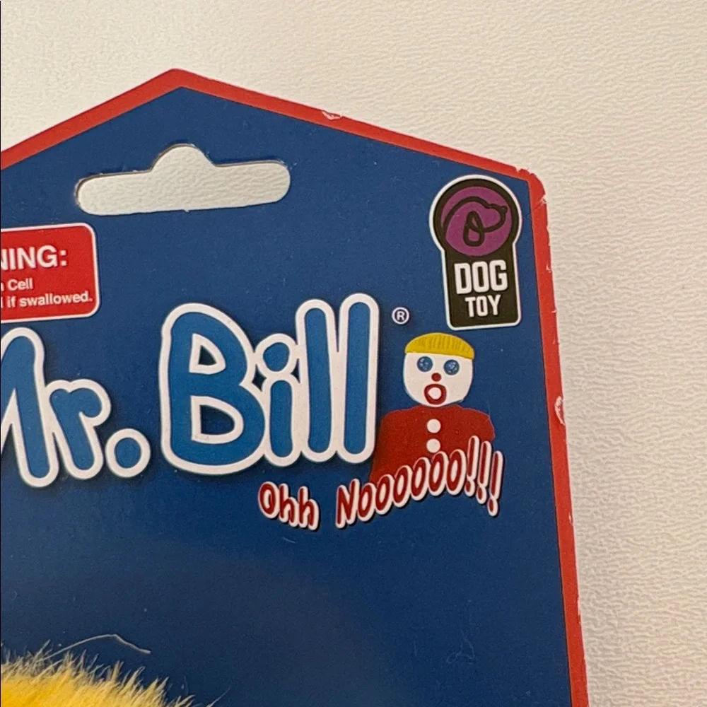 NWT Mr. Bill SNL Ohh Noooooo!!! Talking Dog Toy Novelty, Pet, Gift Approx. 10